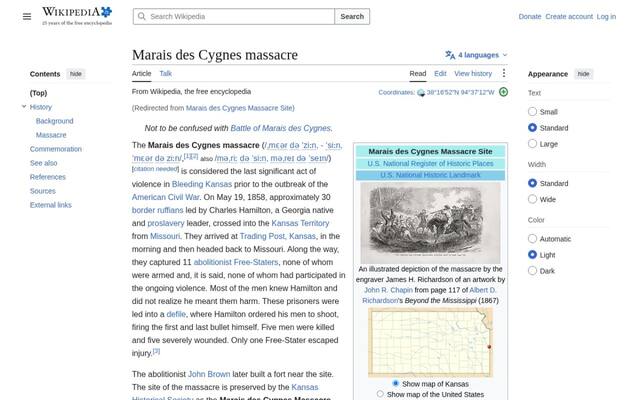 Marais des Cygnes Massacre State Historic Site