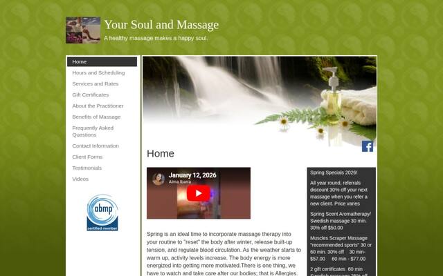 Your soul and Massage