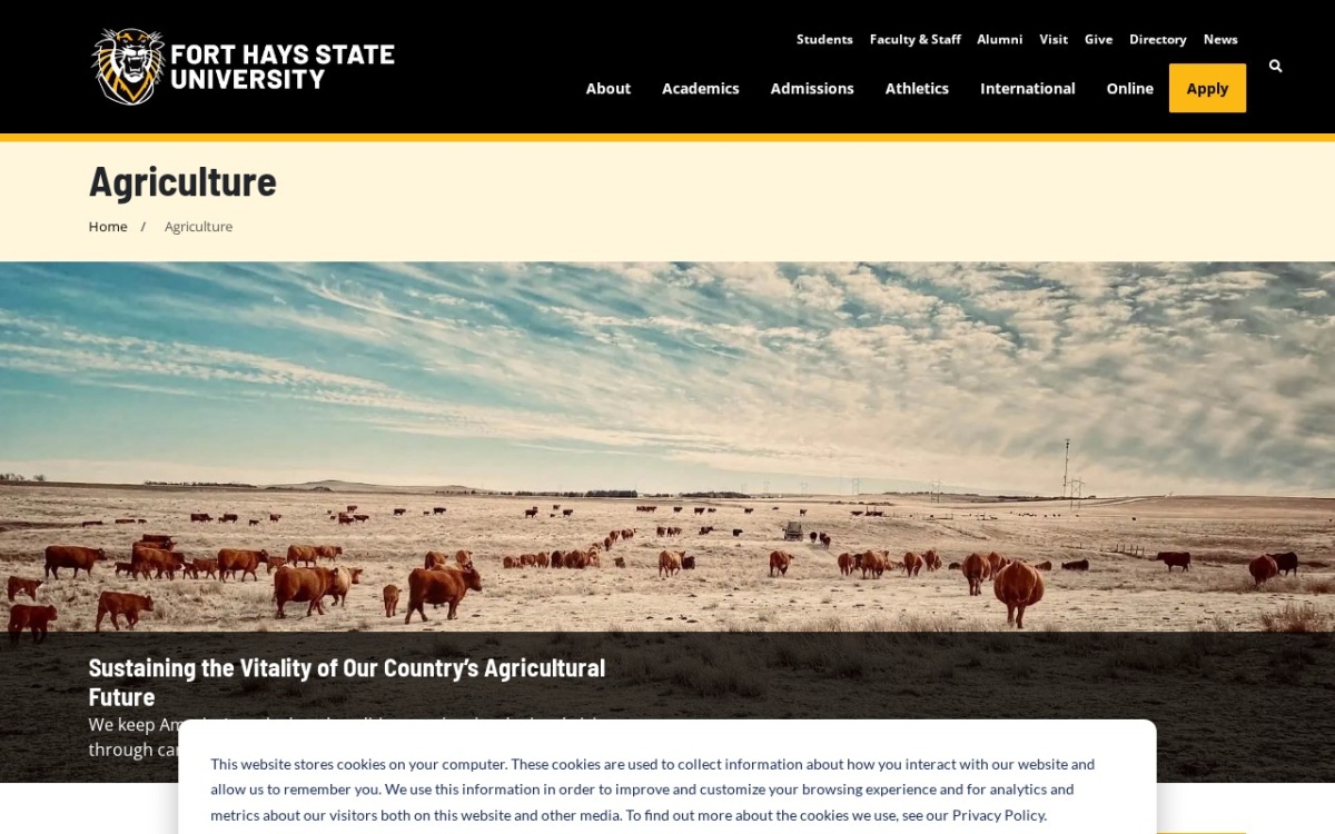 FHSU Department of Agriculture