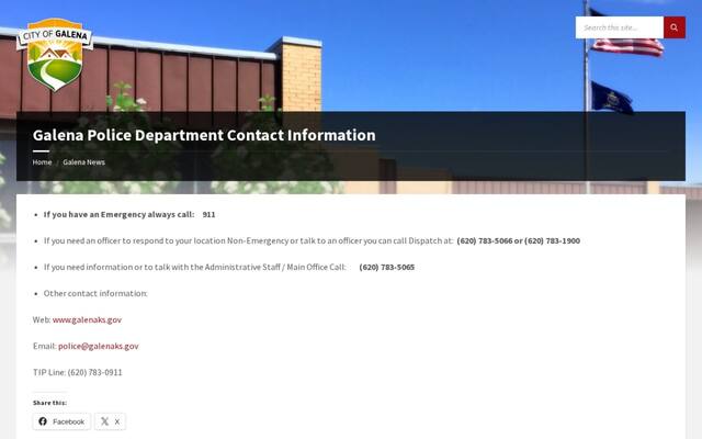 Galena Police Department