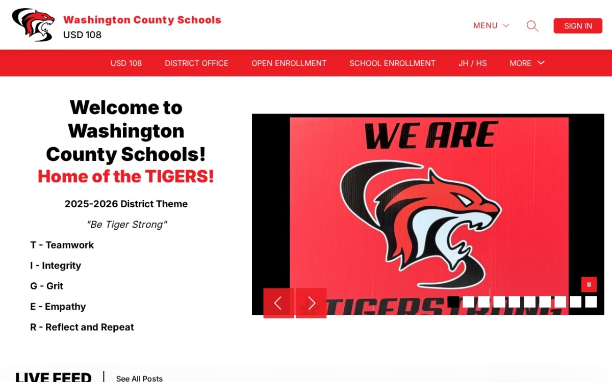 Washington County USD 108