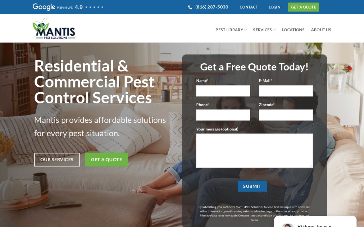 Mantis Pest Solutions