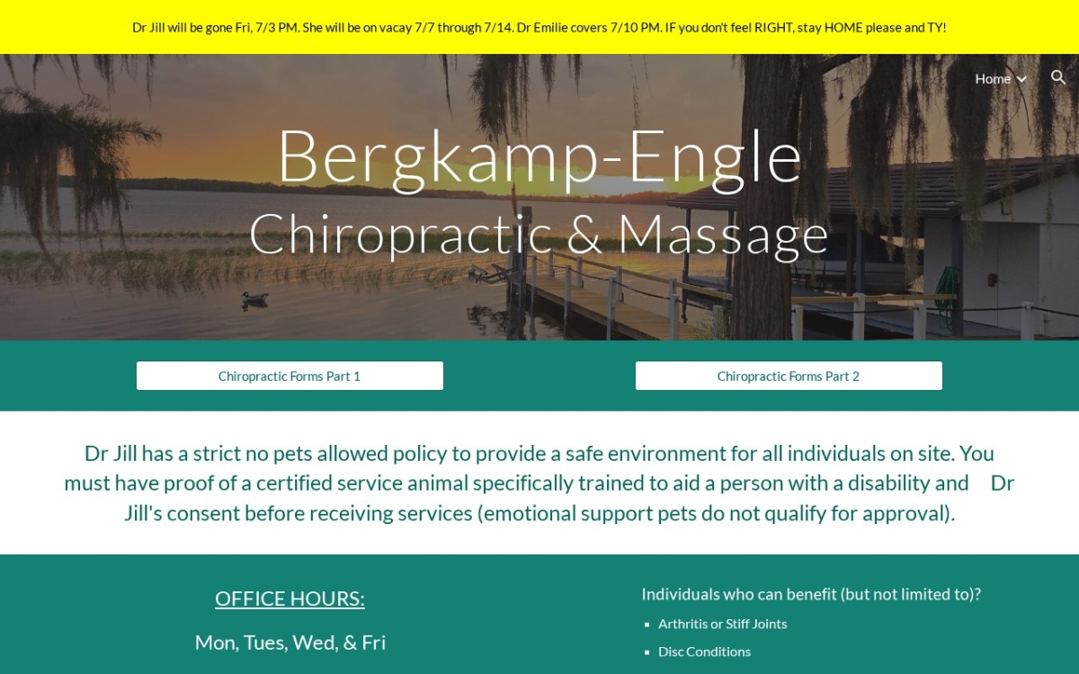Bergkamp-Engle Chiropractic & Massage