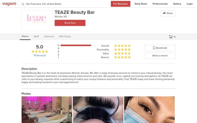 Teaze Beauty Bar