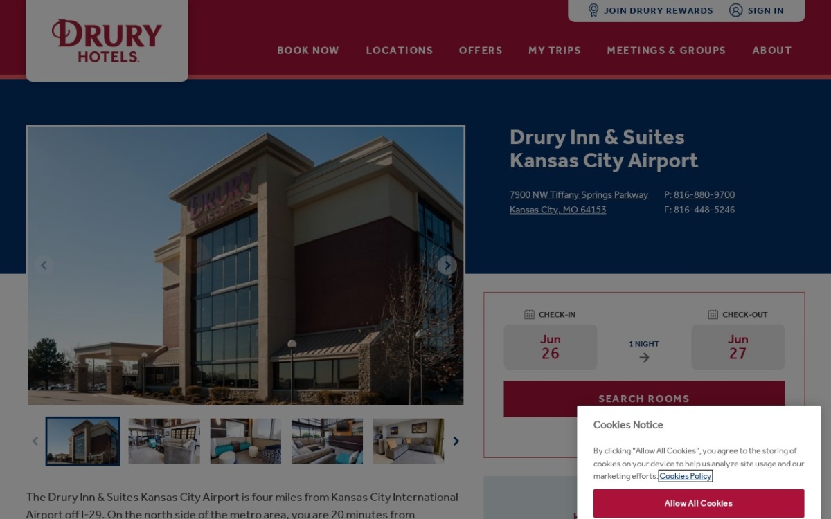 Drury Inn and Suites Kansas City Airport