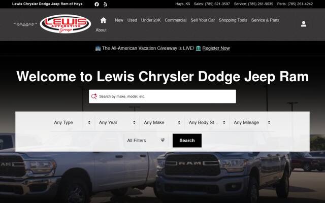 Lewis Chrysler Dodge Jeep Ram of Hays