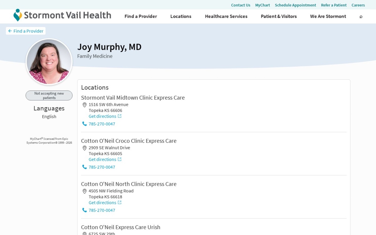Joy Murphy MD