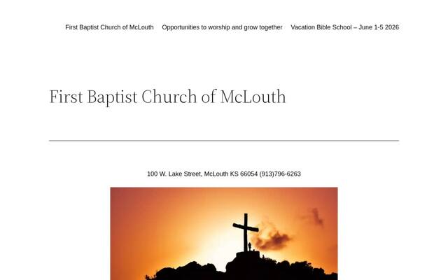 First Baptist Church Of McLouth