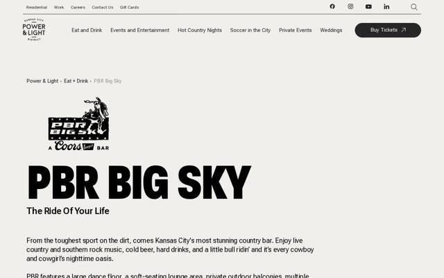 PBR Big Sky: A Coors Banquet Bar