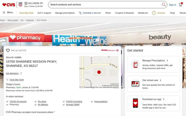 CVS Pharmacy inside Target Store