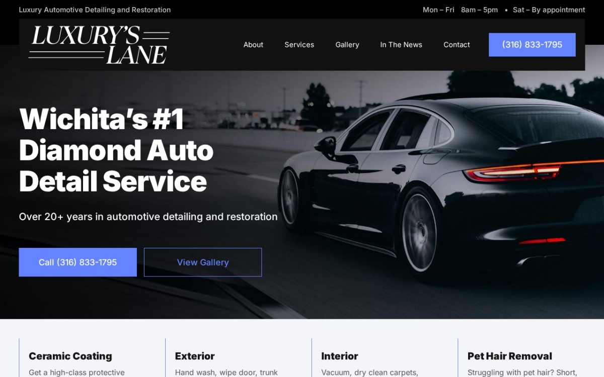 Luxurys Lane Automotive Enhancements