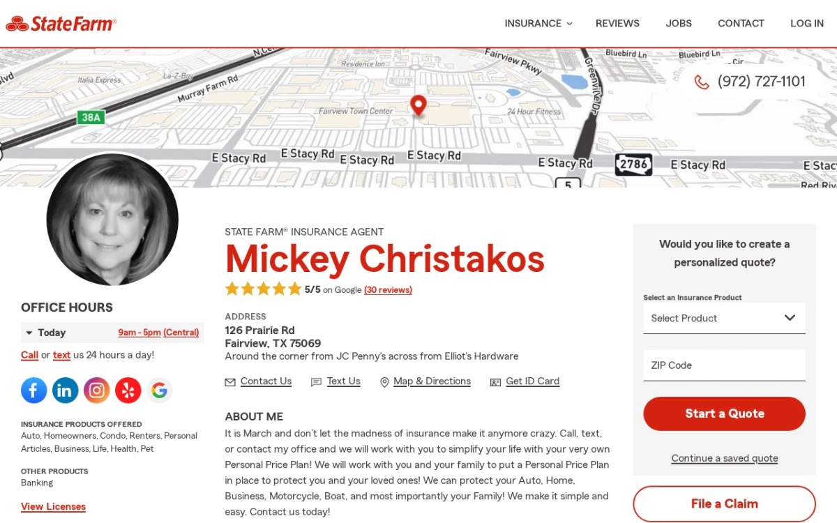 Mickey Christakos - State Farm Insurance Agent