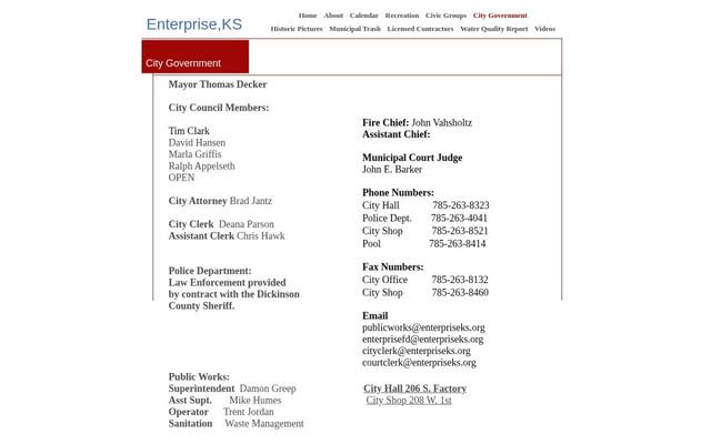 Enterprise Fire Department