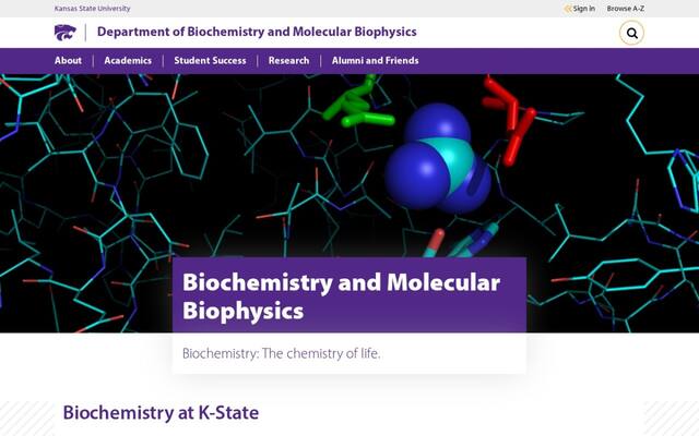 K-State Department of Biochemistry and Molecular Biophysics (BMB)