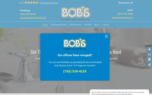 Bob's Plumbing & Heating LLC
