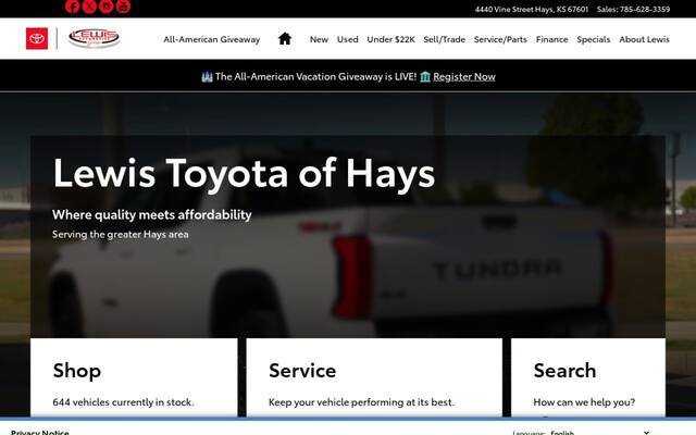 Lewis Toyota of Hays