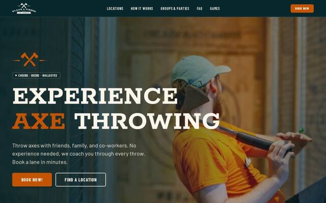 Blade & Timber Axe Throwing - Kc | Leawood