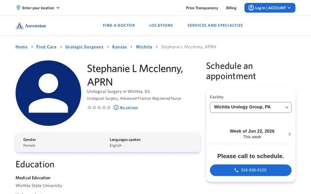 Stephanie L. Mcclenny, APRN