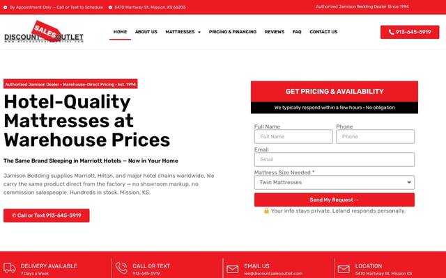 Discount Sales Outlet - Discount Mattress Store