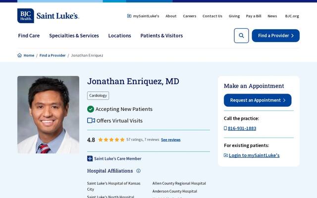 Jonathan R Enriquez, MD