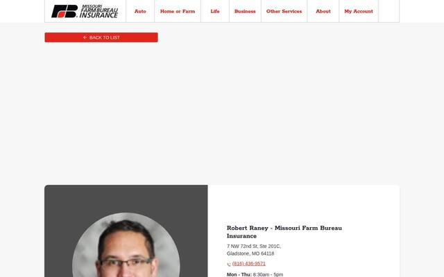 Robert Raney - Missouri Farm Bureau Insurance