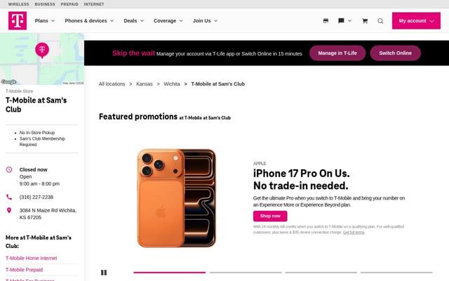 T-Mobile at Sam's Club