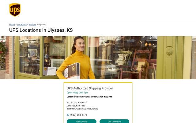 UPS Authorized Shipping Outlet