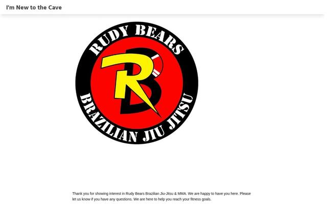 Rudy Bears Brazilian Jiu-Jitsu & MMA