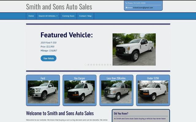 Smith And Sons Auto Sales