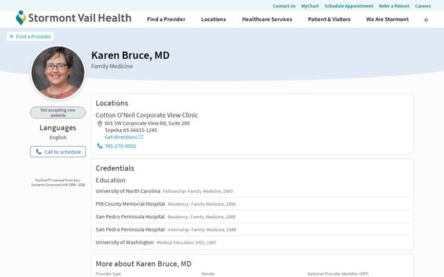 Karen Bruce, MD