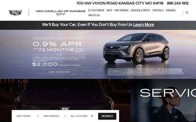 Van Cadillac Of Kansas City
