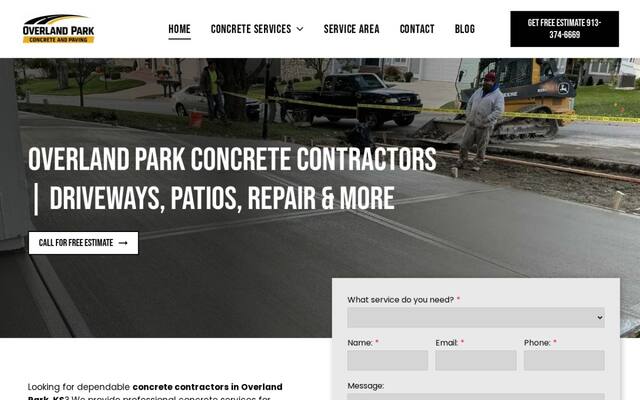 Overland Park Concrete and Paving