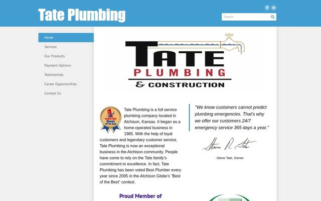 Tate Plumbing & Construction