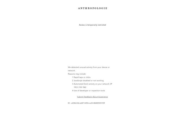 Anthropologie