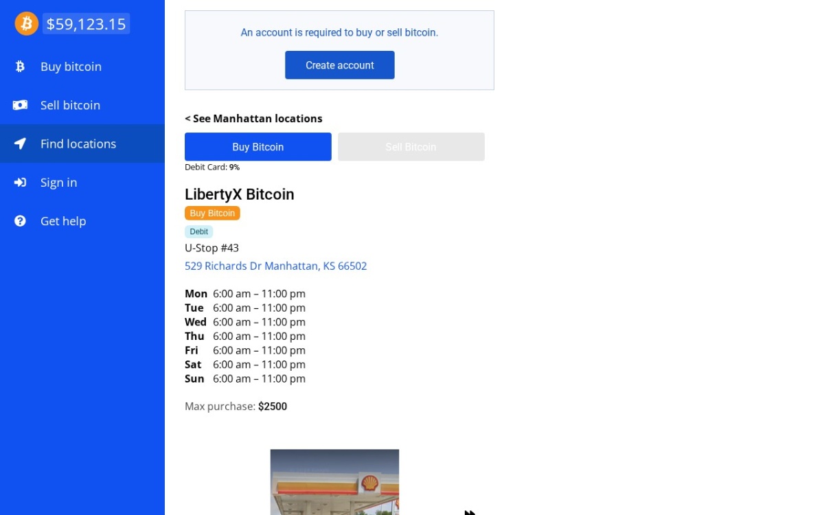 LibertyX Bitcoin ATM