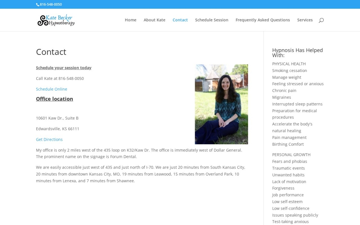Kate Becker Hypnotherapy