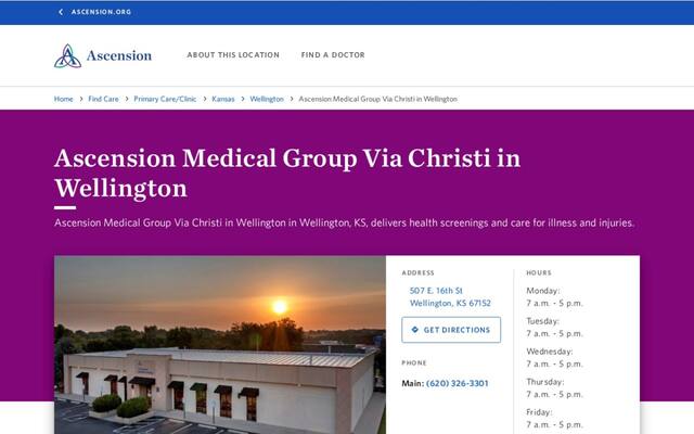 Ascension Medical Group Via Christi in Wellington
