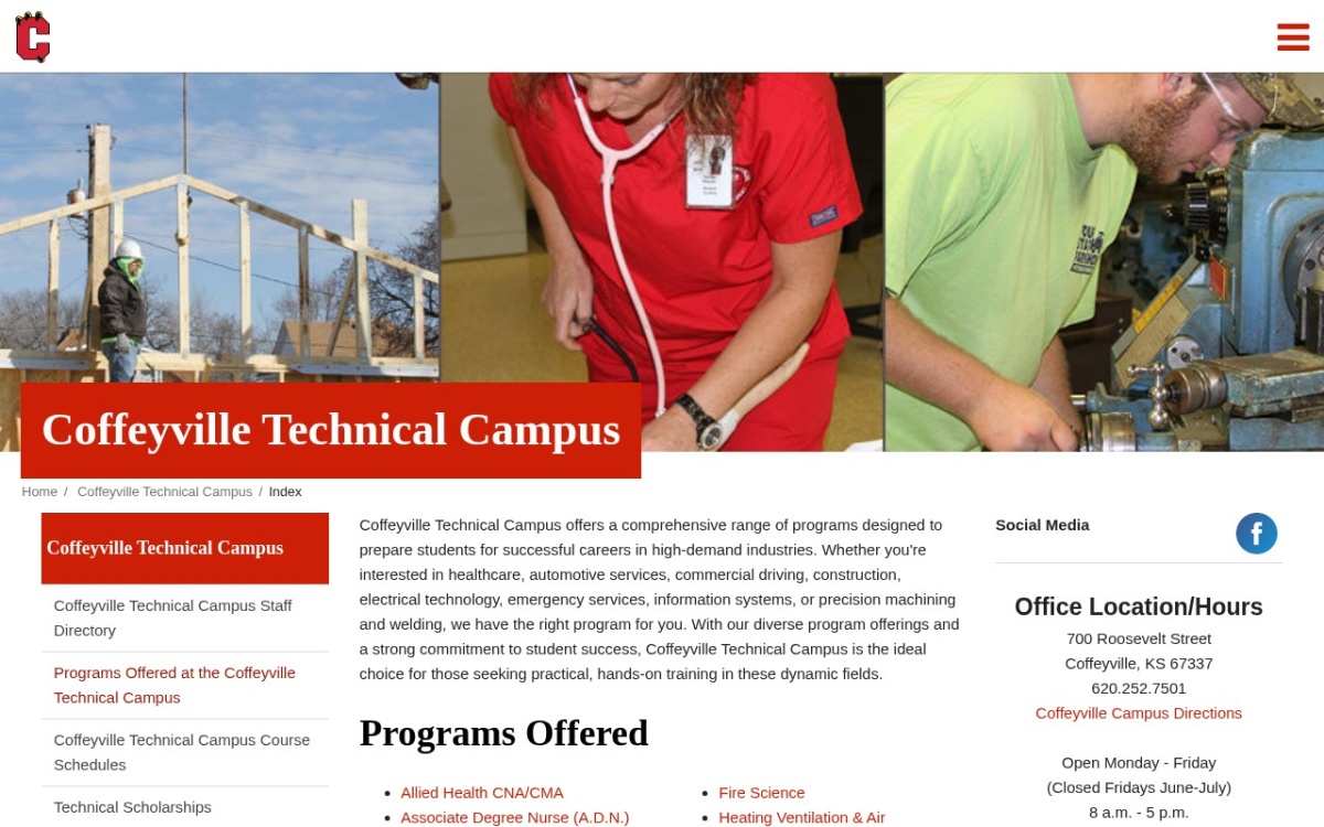 Coffeyville Community College - Coffeyville Technical Campus