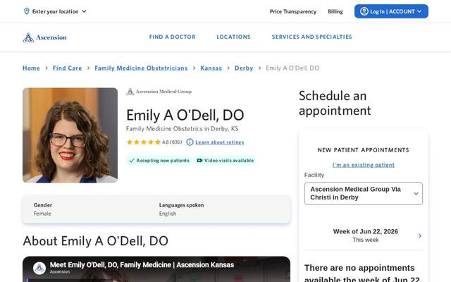 Emily A. O'Dell, DO