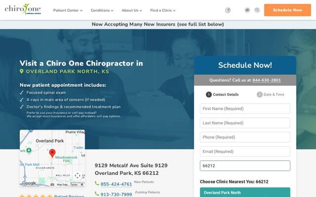 Chiro One Wellness Center Of Overland Park North