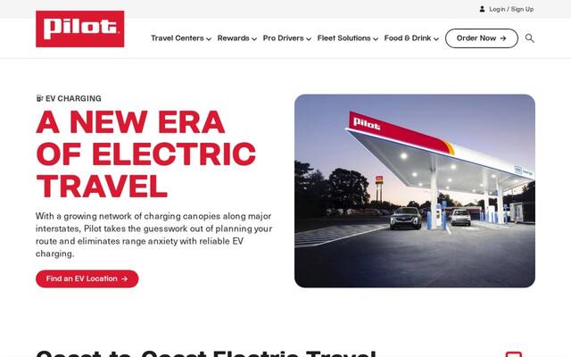 Flying J Electric Vehicle Charging Station