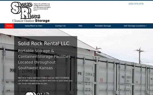 Solid Rock Rentals, Ulysses location