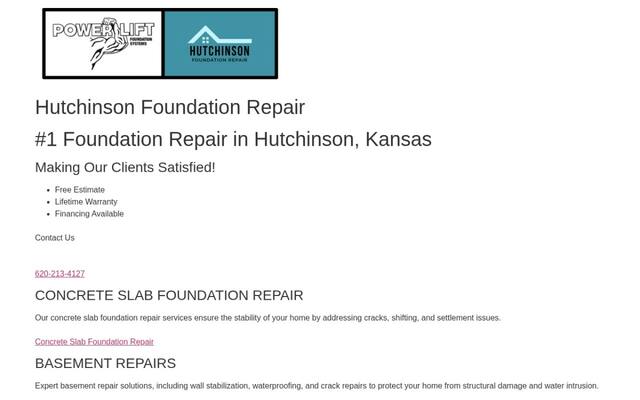 Hutchinson Foundation Repair