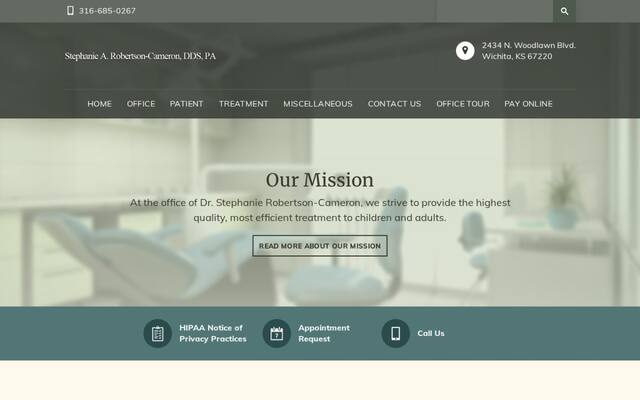 Dr. Stephanie A. Robertson-Cameron, DDS