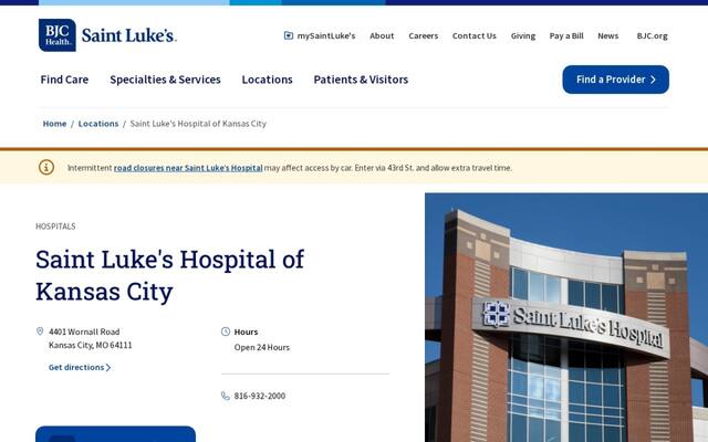 Saint Luke's Hospital of Kansas City