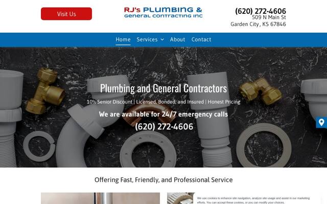 RJ's Plumbing & General Contracting Inc