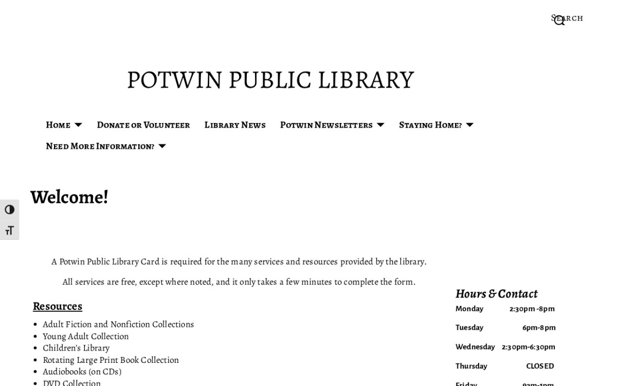Potwin Public Library