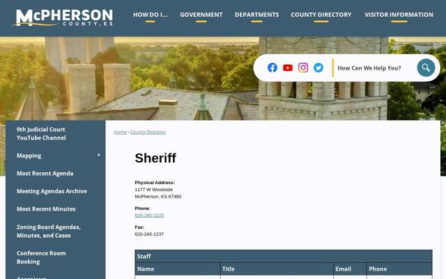 McPherson County Sheriff's Office