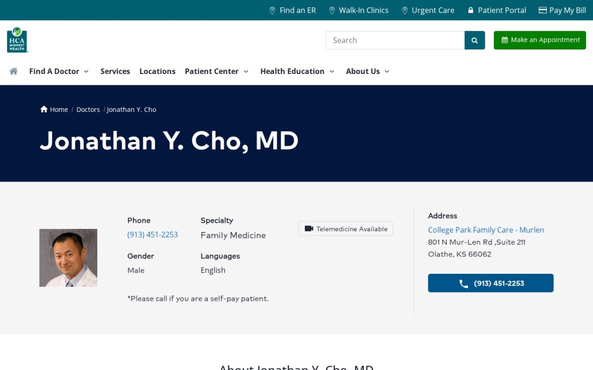 Jonathan Y. Cho, MD
