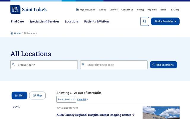 Anderson County Hospital Breast Imaging Center